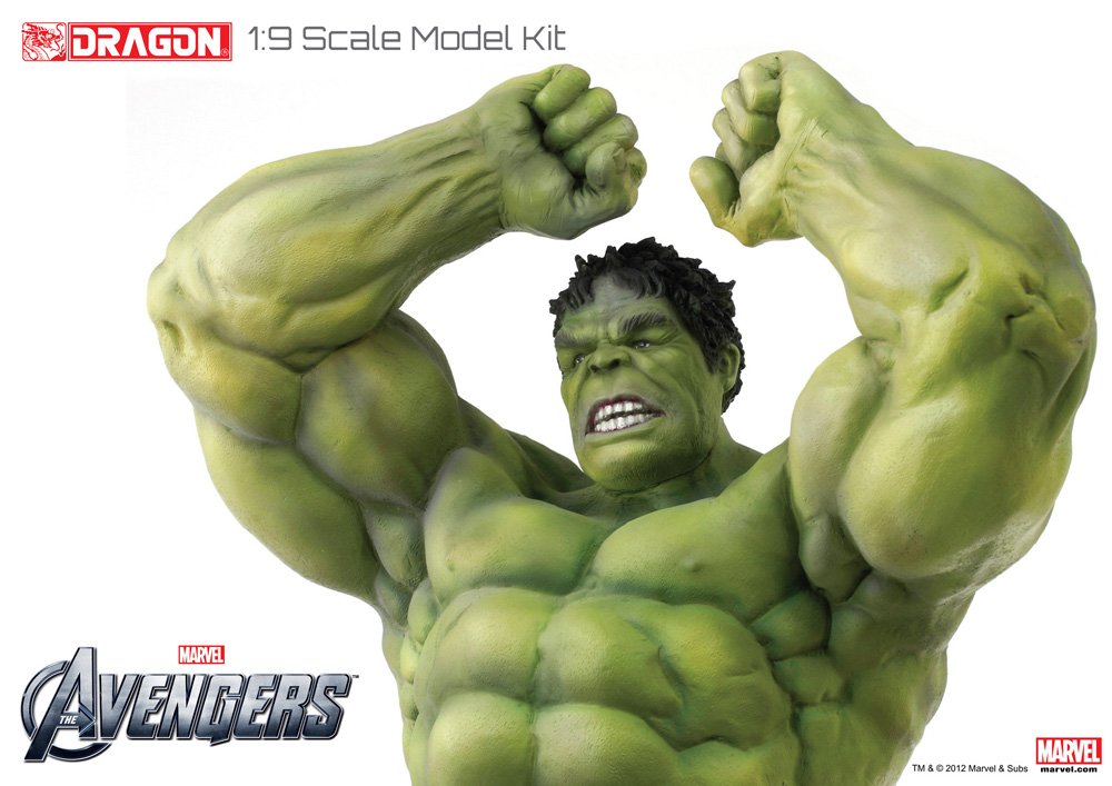 Amazon | ドラゴン 1/9 アベンジャーズ ハルク プラモデル未塗装